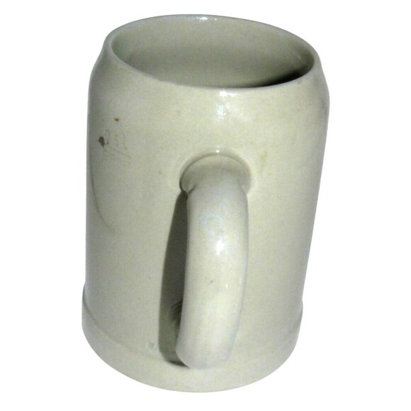 Rare Liberty Bell Ceramic Mug with American Flag German Leaf Makers Mark 0.5 L - Picture 3 of 4